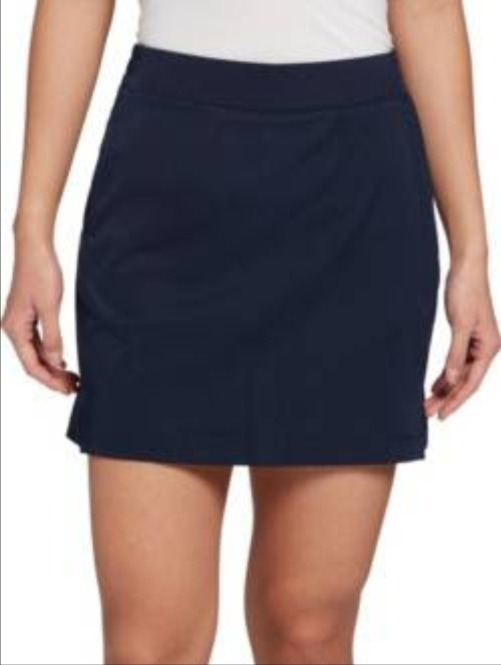 Walter Hagen Women's 16” Perforated Golf or Tennis Skort Dark Navy S M L